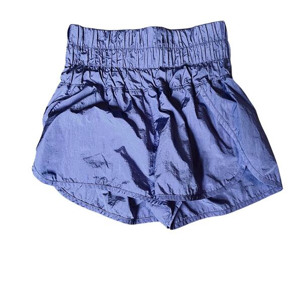 Free People Movement "The Way Home" High Waist Running Shorts. Purple Size Small - Picture 3 of 6